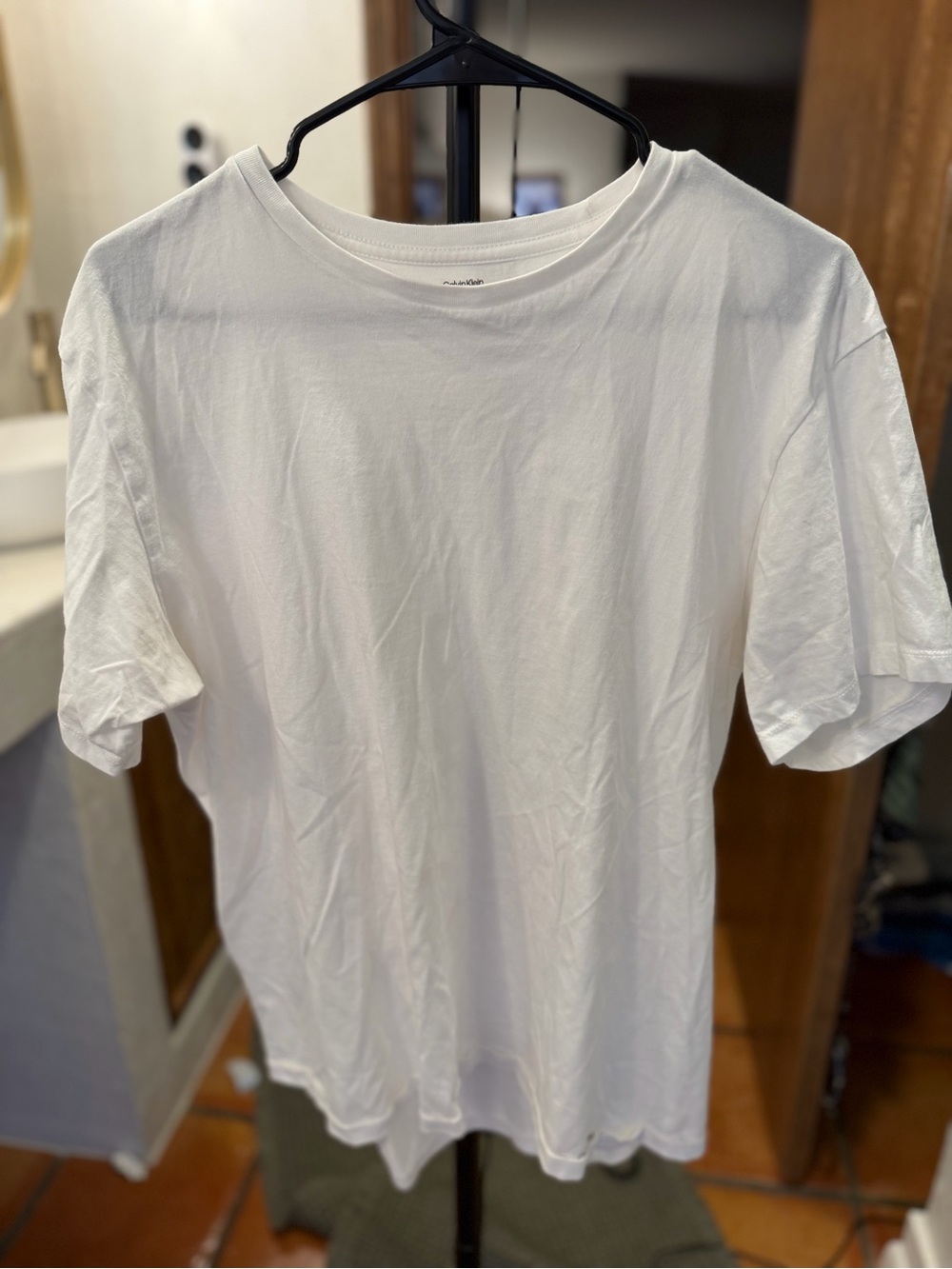 Calvin Klein White Short Sleeve Crew T-Shirt